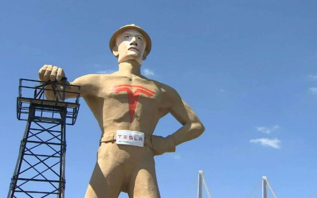 Tulsa unveils gigantic Elon Musk statue to help lure Tesla to town – Fox News