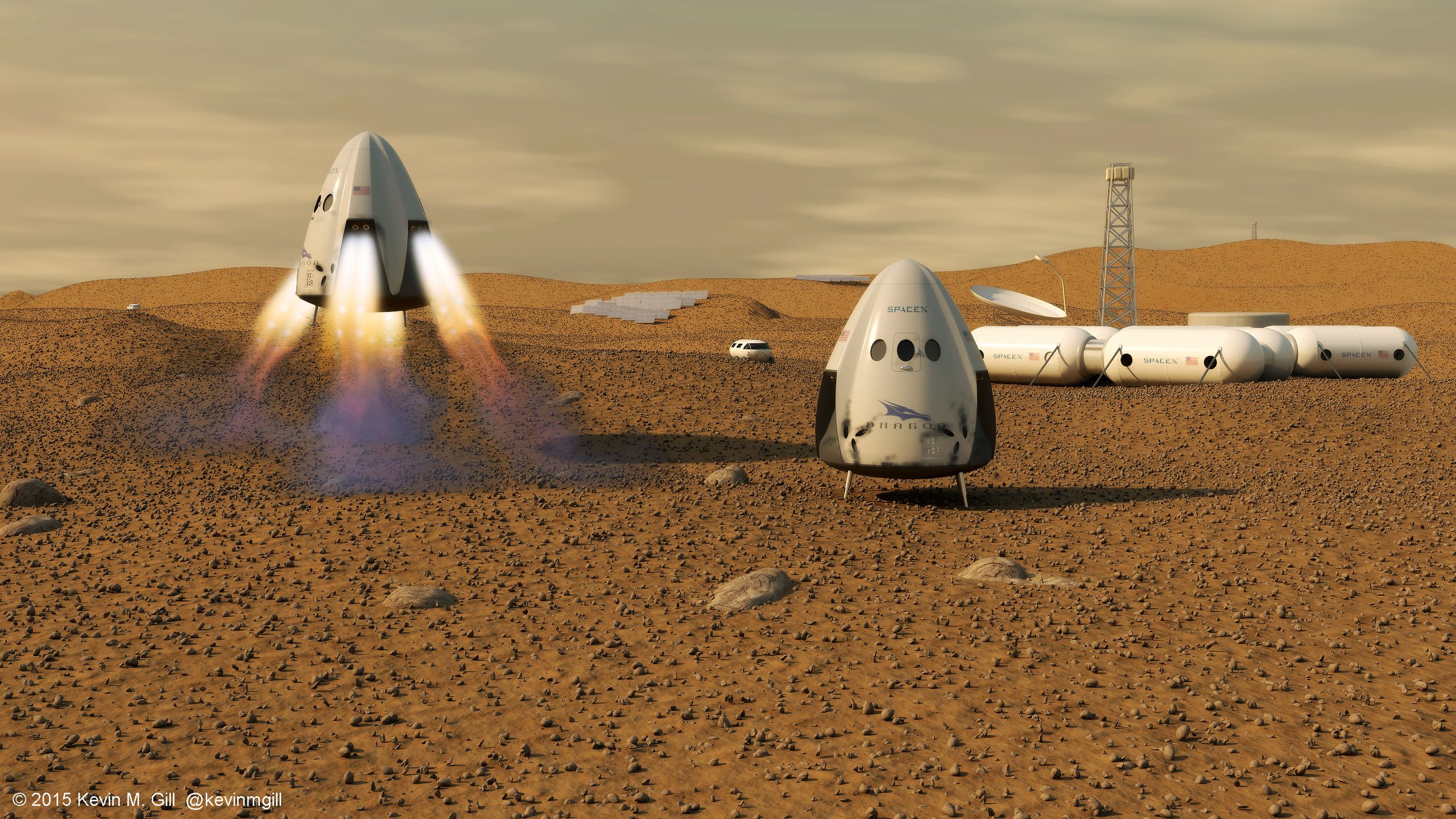 SpaceX_Dragon_Capsule_on_Mars_(18053607180)